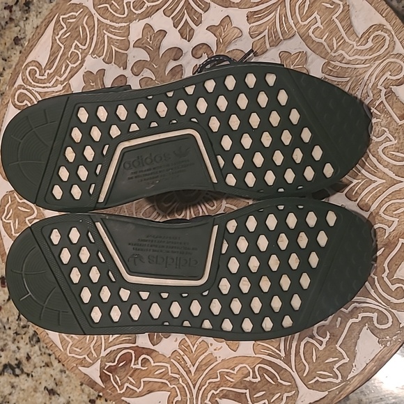 Adidas NMD_1 STLT Primeknit Running Shoe. Linen Green Men's Size 9.5. - Picture 8 of 10